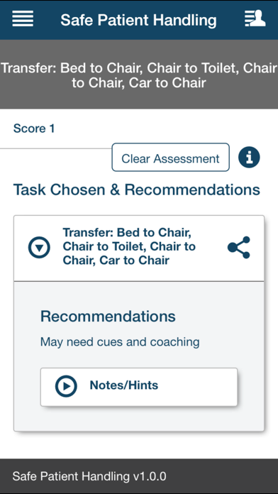 Safe Patient Handling screenshot 1