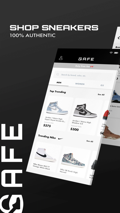 SAFE - Shop Sneakers screenshot 2