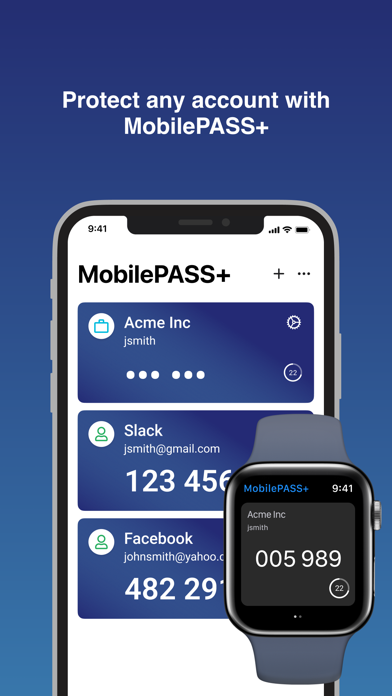 SafeNet MobilePASS+ screenshot 4
