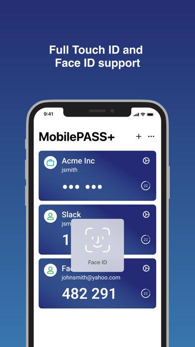 SafeNet MobilePASS+ screenshot 3