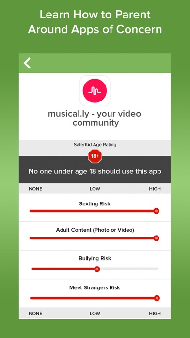 SaferKid Text Monitoring App screenshot 2