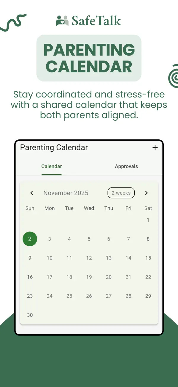 SafeTalk Co-parent screenshot 3