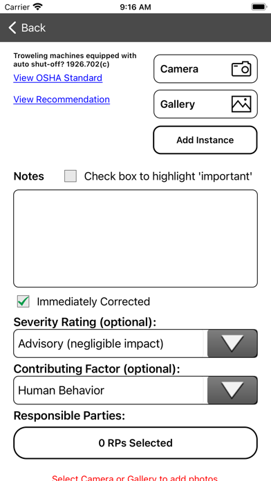 Safety Reports Inspection | SR screenshot 2
