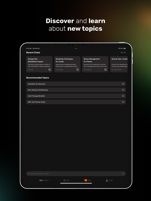 Saga: AI Personal Trainer screenshot 1