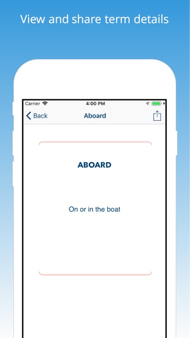 Sailing Term screenshot 2