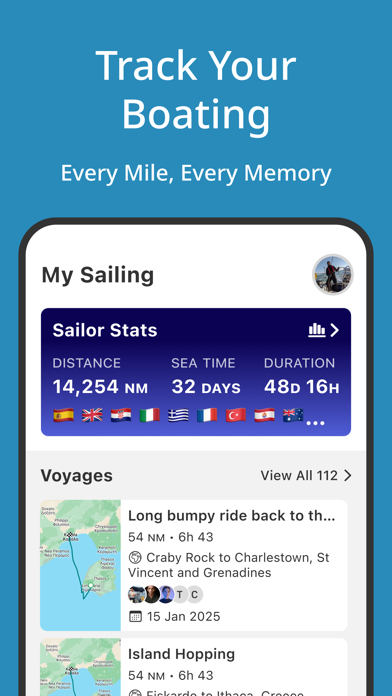 SailTies: Logbook GPS Tracking screenshot 9