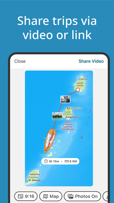 SailTies: Logbook GPS Tracking screenshot 2
