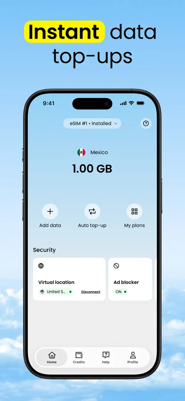 Saily: Travel eSIM & Data screenshot 3