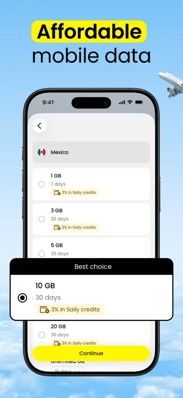 Saily: Travel eSIM & Data screenshot 5