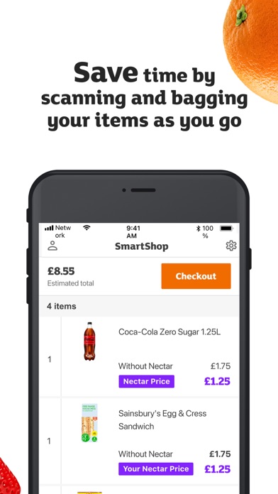 Sainsbury's SmartShop screenshot 1