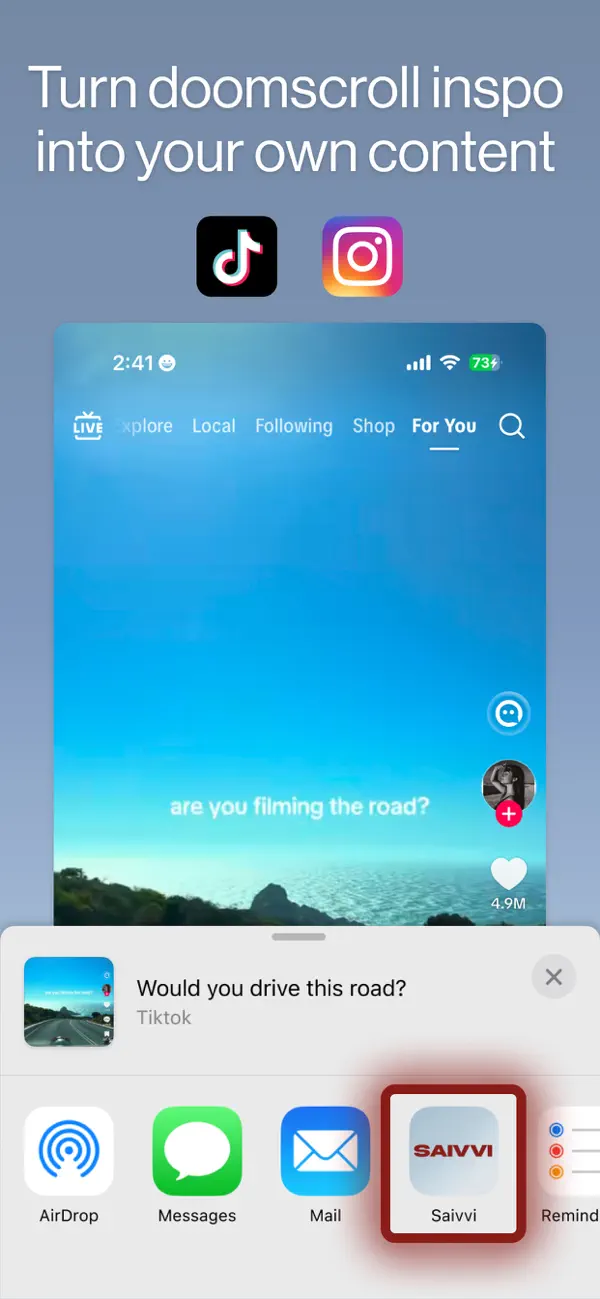 Saivvi: Social Media Coach screenshot 2