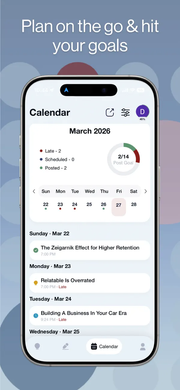 Saivvi: Social Media Coach screenshot 3