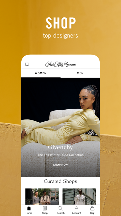Saks Fifth Avenue screenshot 4