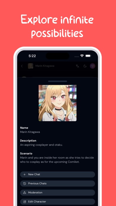 Sakura - Chat with AI Bots screenshot 1