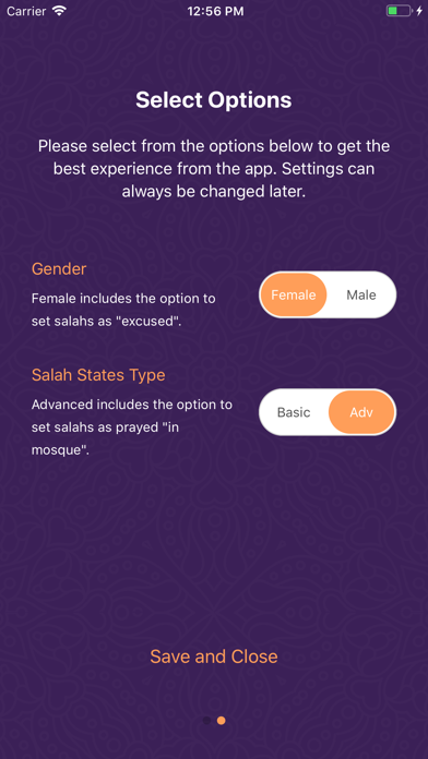 Salah Diary screenshot 1