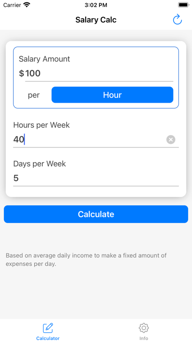 Salary Calculator - Pay Calc screenshot 3