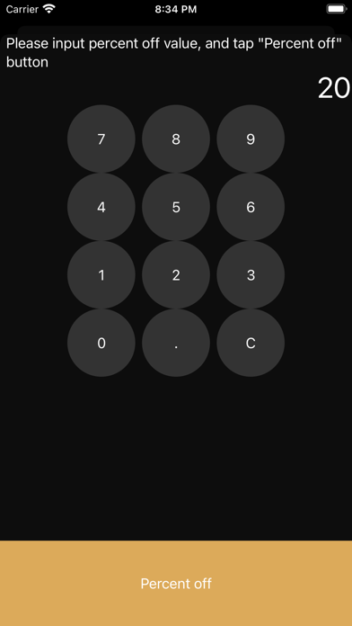 SaleCalc screenshot 2