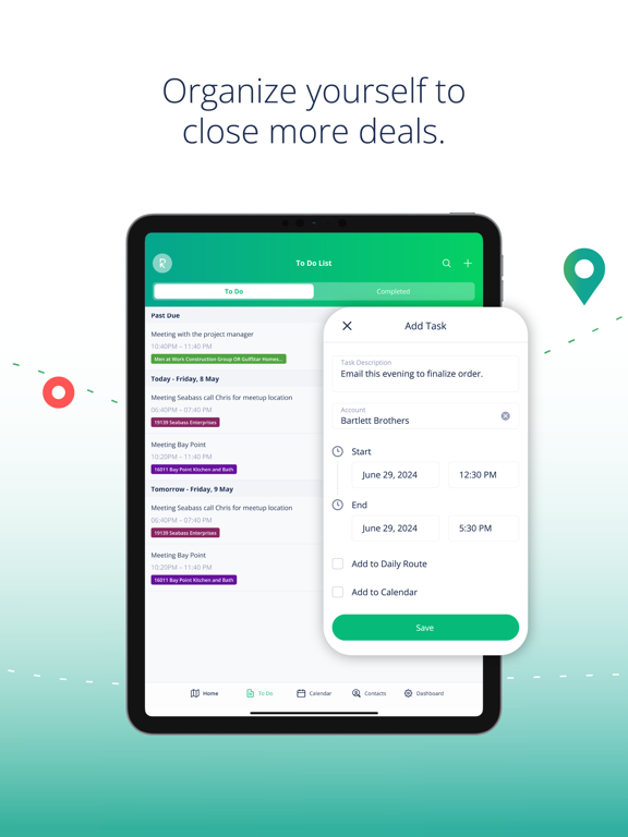 Sales Route Planner - RepMove screenshot 1