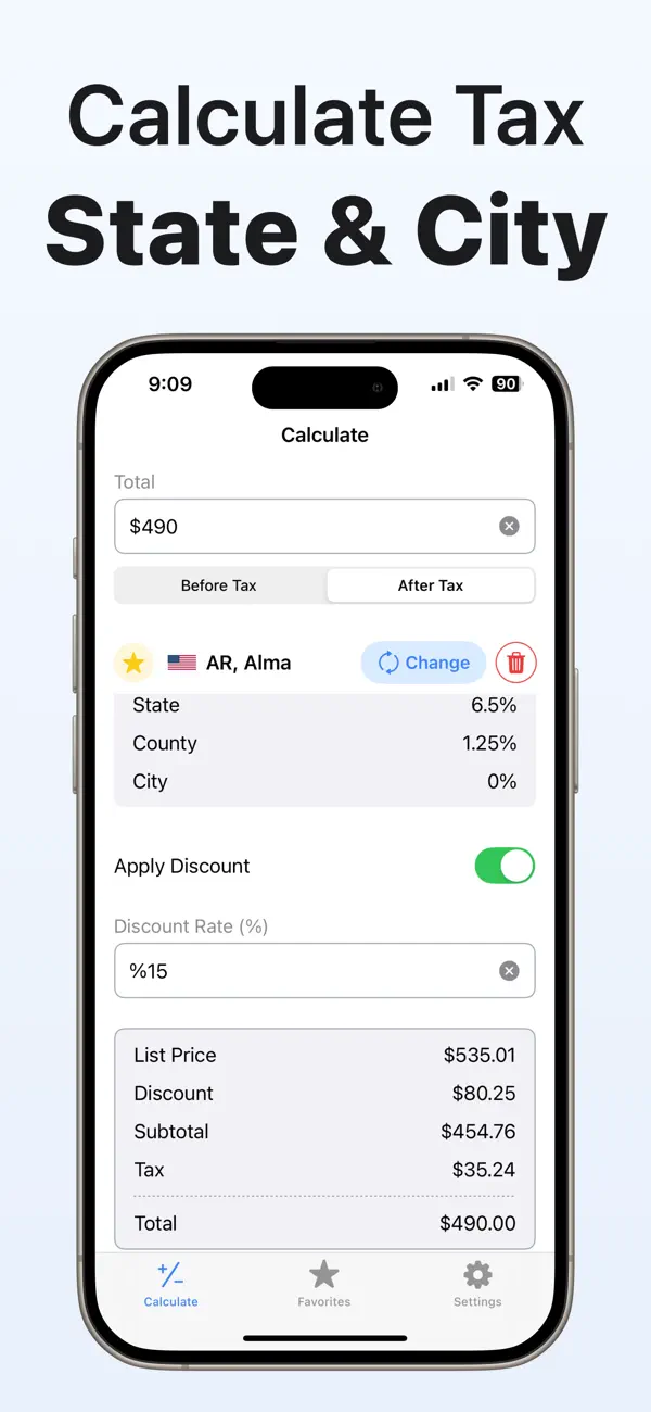 Sales Tax Calculator ,Discount screenshot 6