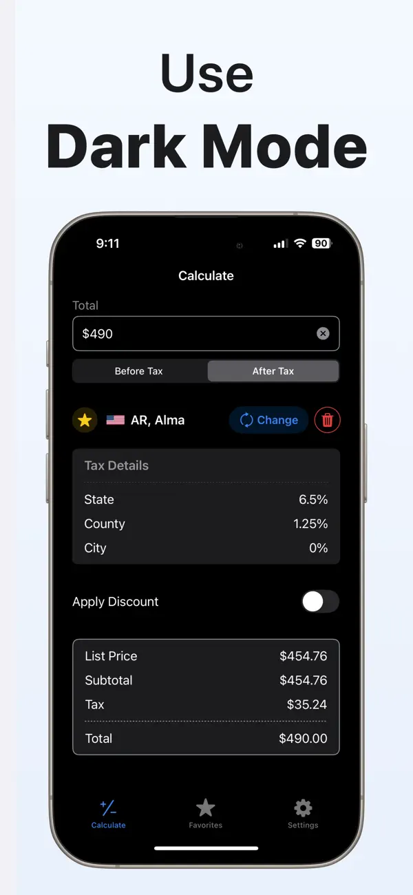 Sales Tax Calculator ,Discount screenshot 1