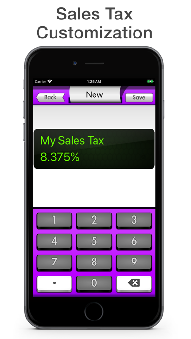 Sales Tax Calculator - Tax Me screenshot 1
