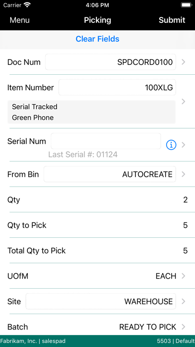 SalesPad Inventory Manager screenshot 3