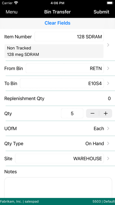 SalesPad Inventory Manager screenshot 1