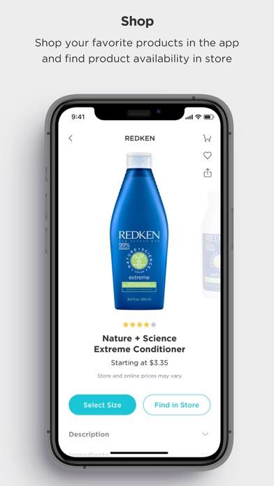 SalonCentric screenshot 2