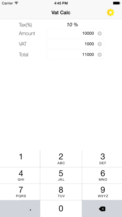 Salse Tex Calculator (VAT) screenshot 2