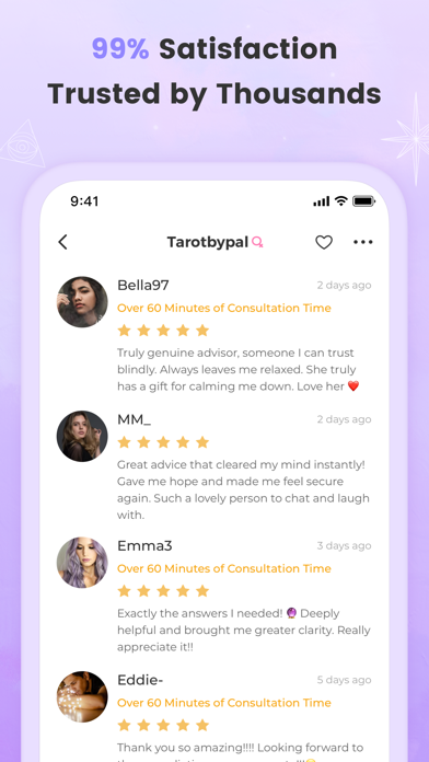 Salvia - Tarot & Psychics screenshot 2