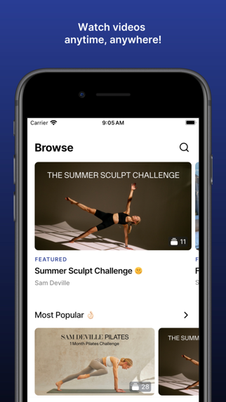 Sam Deville Pilates screenshot 3