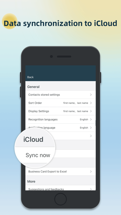 samcard- business card scanner screenshot 1