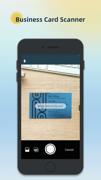 samcard- business card scanner screenshot 5