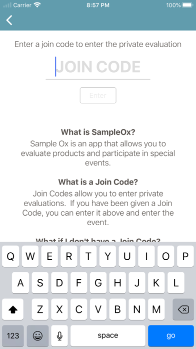 Sample Ox screenshot 1