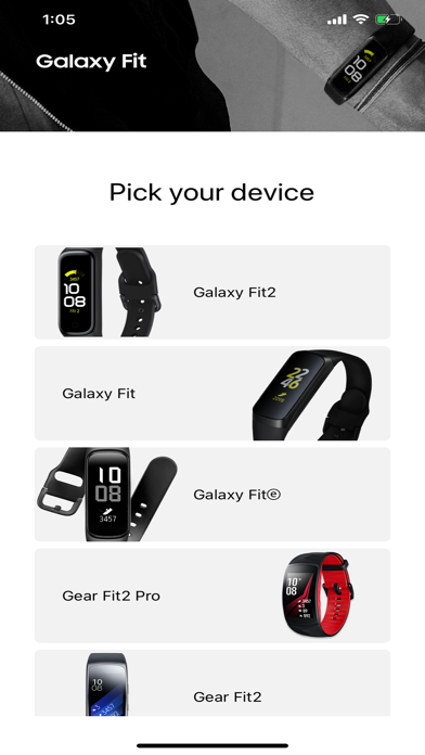 Samsung Galaxy Fit (Gear Fit) screenshot 9