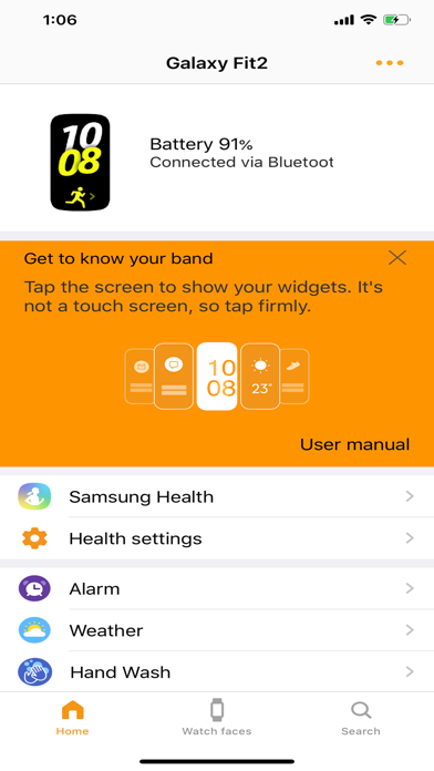 Samsung Galaxy Fit (Gear Fit) screenshot 8