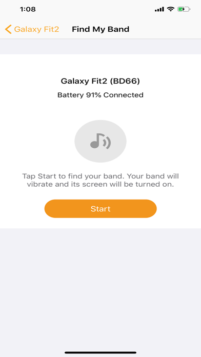 Samsung Galaxy Fit (Gear Fit) screenshot 4