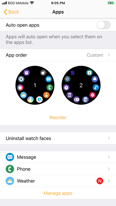 Samsung Galaxy Watch (Gear S) screenshot 5