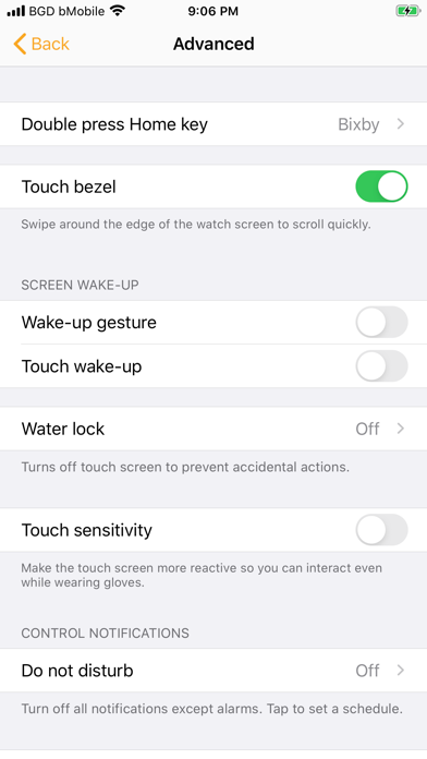 Samsung Galaxy Watch (Gear S) screenshot 2