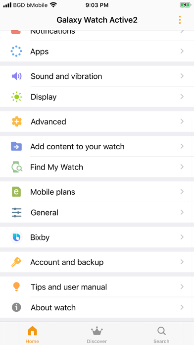 Samsung Galaxy Watch (Gear S) screenshot 7