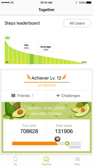 Samsung Health screenshot 2