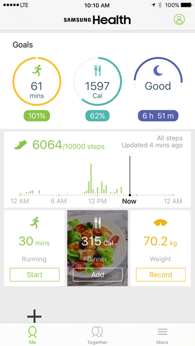 Samsung Health screenshot 3