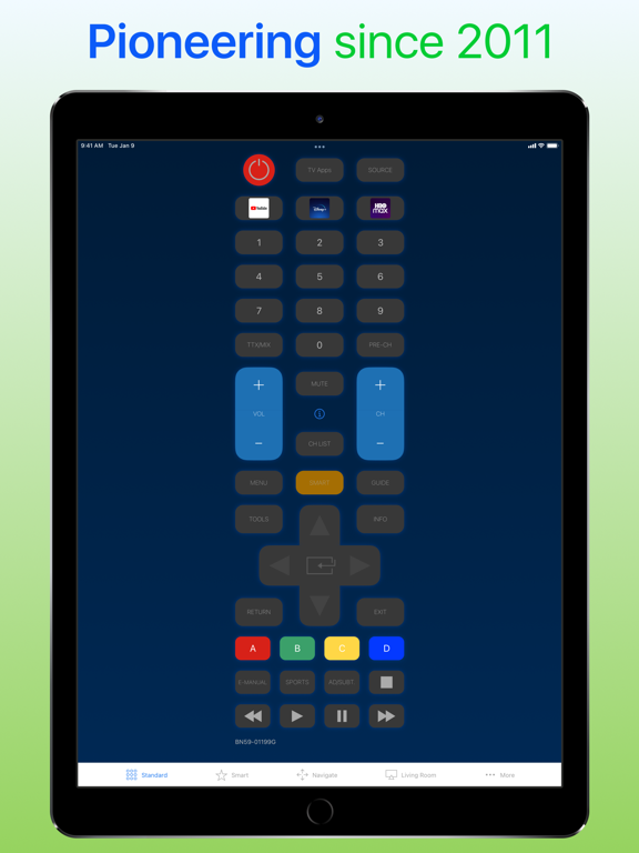 Samsung Smart TV remote myTifi screenshot 7
