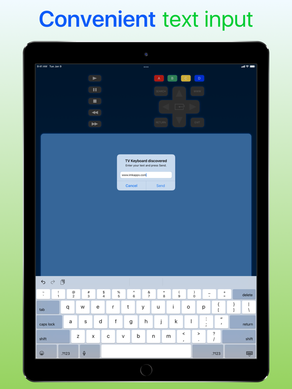 Samsung Smart TV remote myTifi screenshot 6