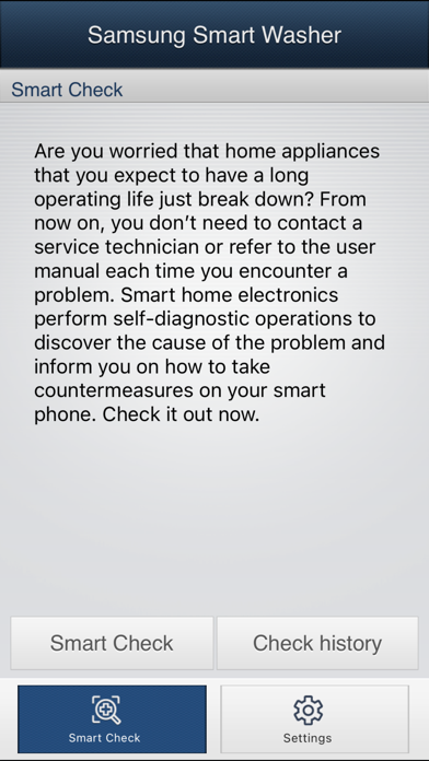 Samsung Smart Washer screenshot 5