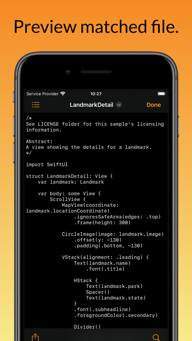 Samurai Search: Text/PDF files screenshot 2