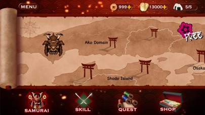 Samurai Warrior: Action Fight screenshot 1