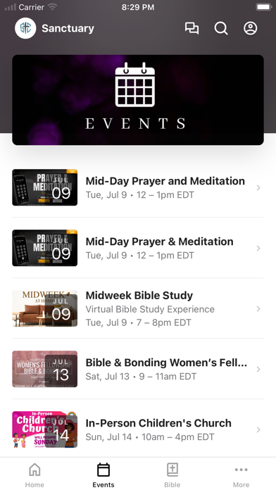 Sanctuary Church Indianapolis screenshot 2