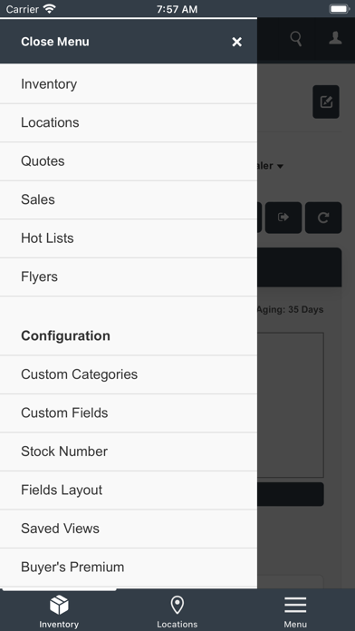 Sandhills Cloud: Inventory screenshot 1