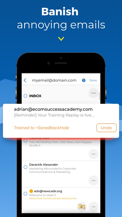 SaneBox: AI Email Cleaner screenshot 1